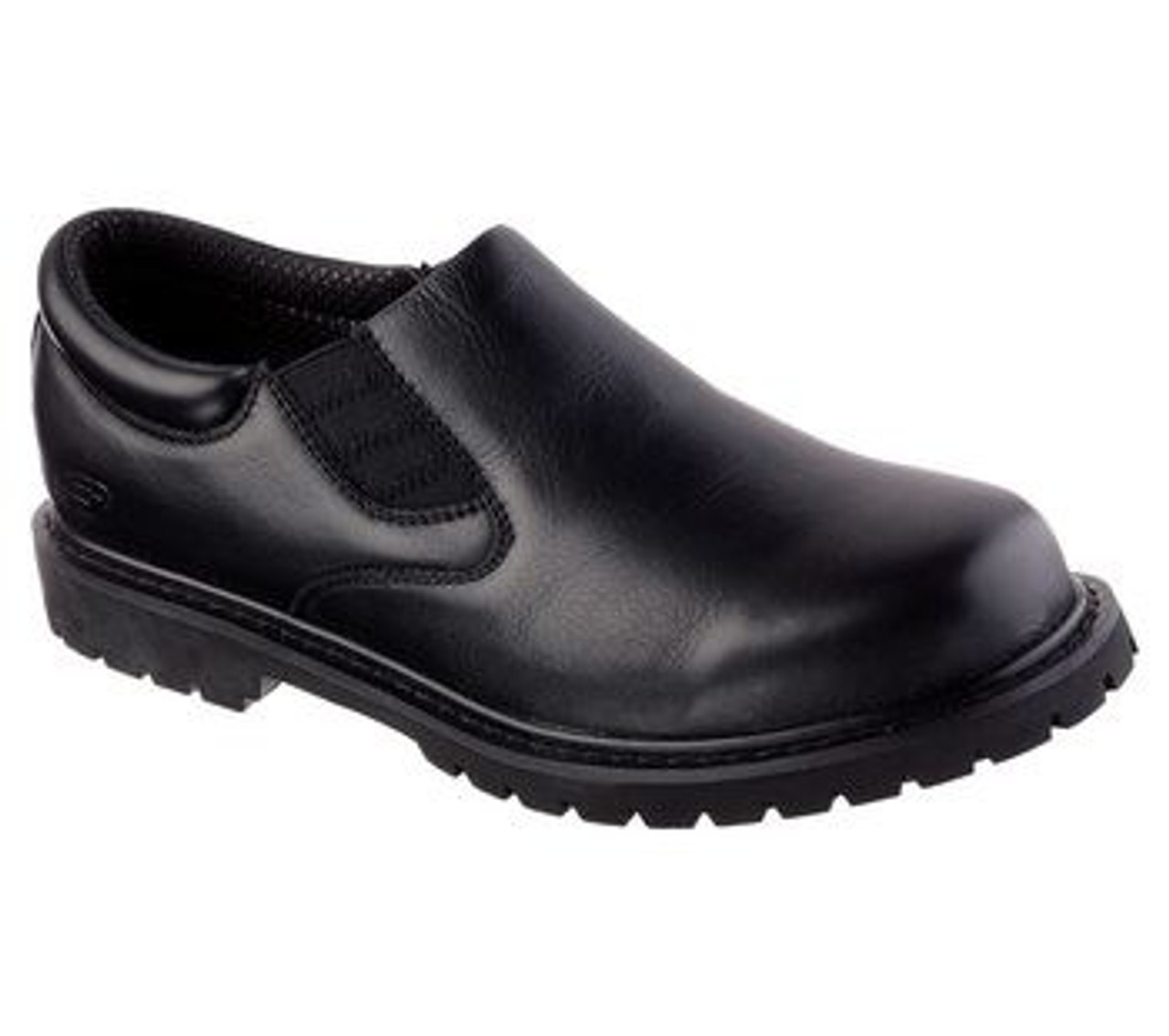 Skechers Cottonwood Goddard Black Work Shoe