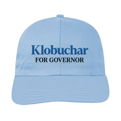 Klobuchar For Governor (Light Blue Baseball Cap)