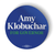 Amy Klobuchar - Blue Colorway (3" x 3" Vinyl Sticker -- Pack of Two!)
