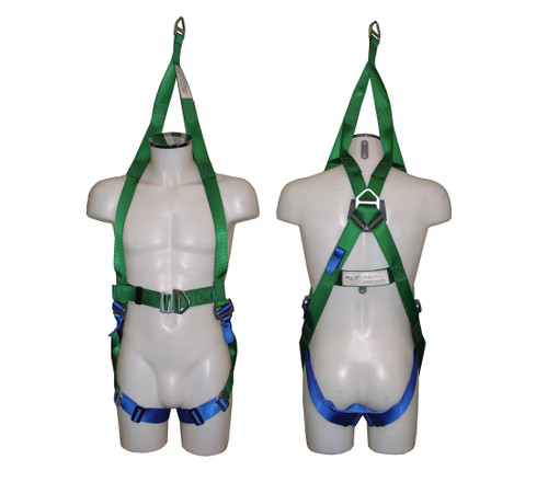 Abtech Safety Harness front and rear view 