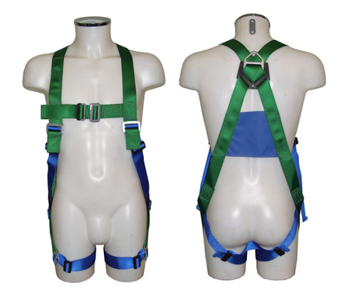 Abtech Single Point Harness front and rear view 