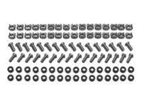 Pack of 100 battery screws and washers 