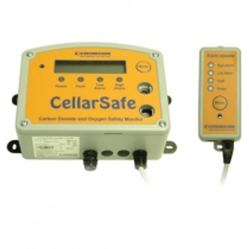 Cellarsafe Fixed Mains Powered CO2 & O2 Gas Detector