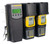 Base station with GasAlertMicro 5 Series module (charging) with power  supply and a 3 gas inlets