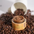 Pure Espresso Coffee Scrub by Shira with Lid Off