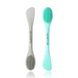 Hugz Silicone Cleansing Brush & Spatula Applicator Green