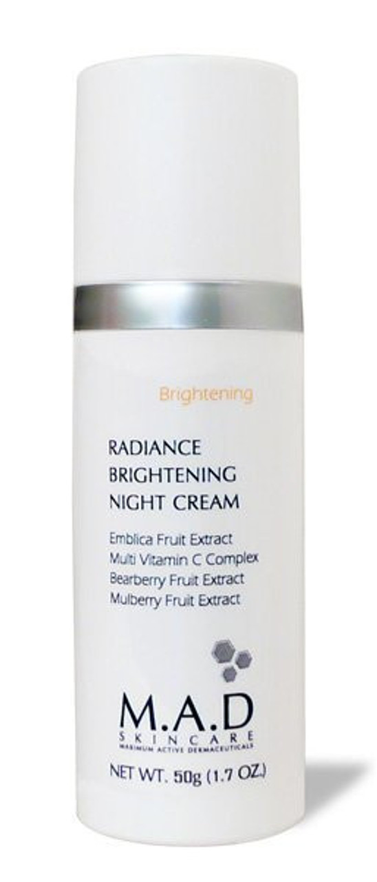 Radiance Brightening Night Cream by M.A.D. Skincare 2oz