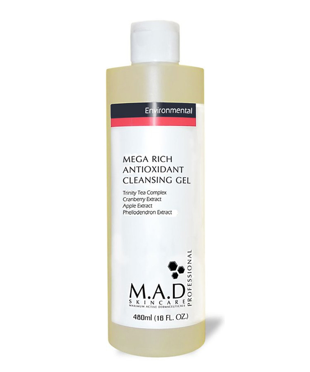 Mega Rich Antioxidant Cleansing Gel PRO by M.A.D. Skincare 16.9oz