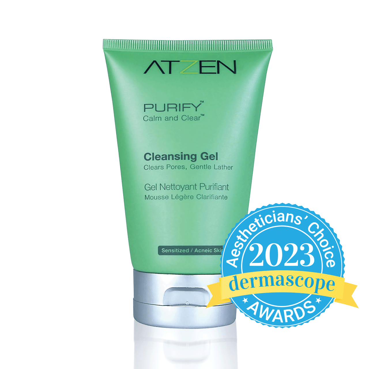 PURIFY™  Cleansing Gel -3oz Atzen Award Winning Dermascope