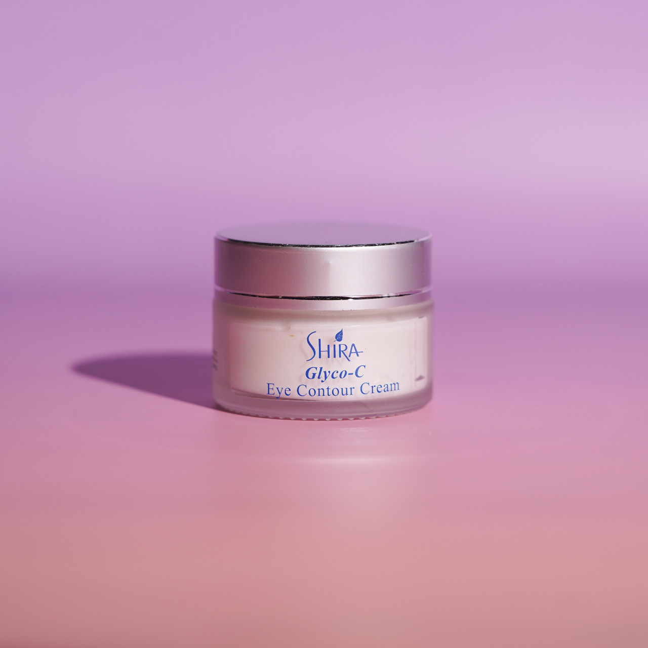 Glyco-C Eye Contour Cream by Shira Pink Background