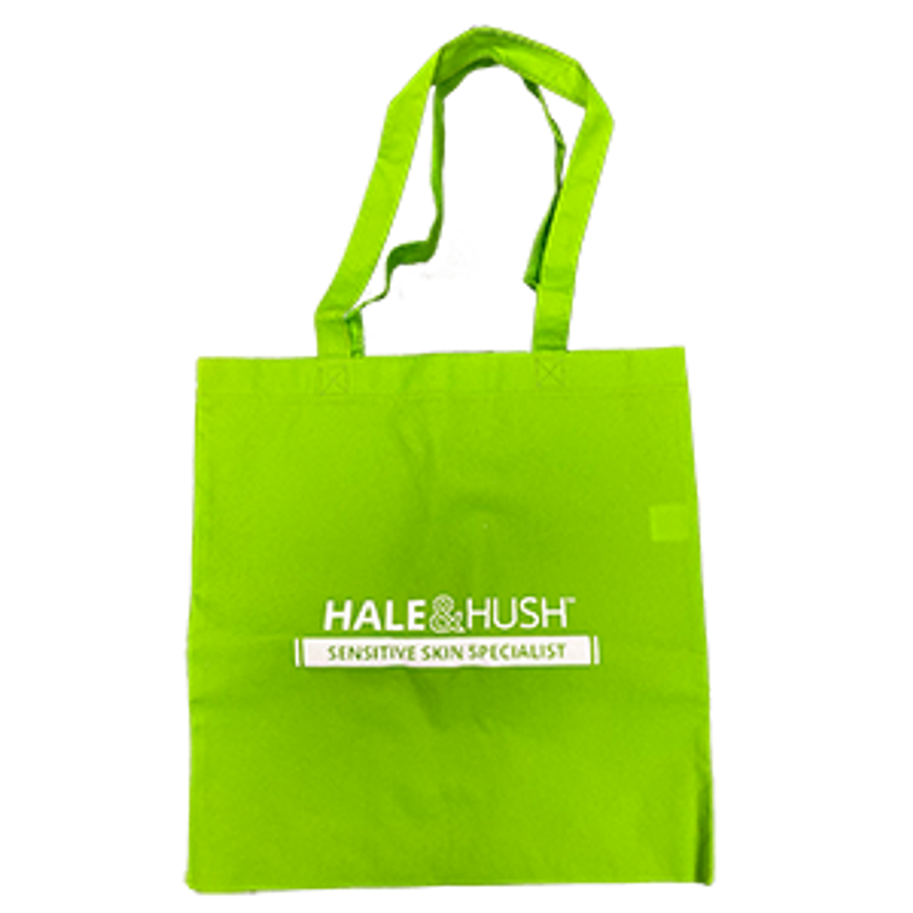 Hale & Hush Lime Green Mesh Tote w/Logo