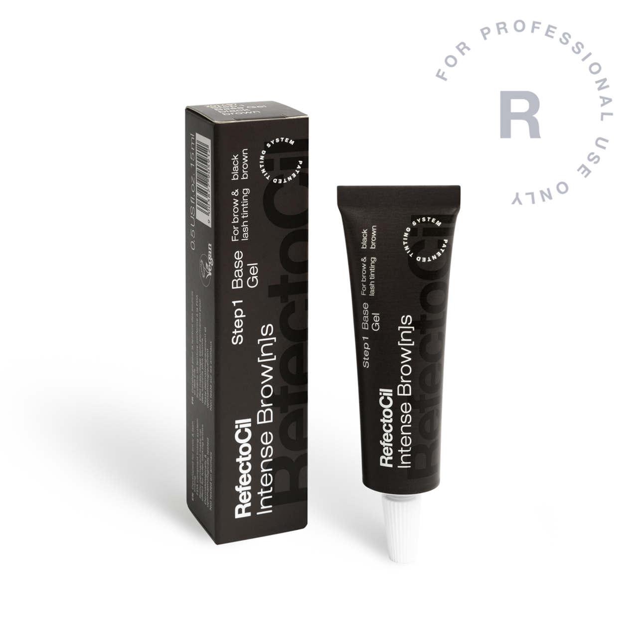 Intense Brow[n]s Base Gel Black Brown by RefectoCil