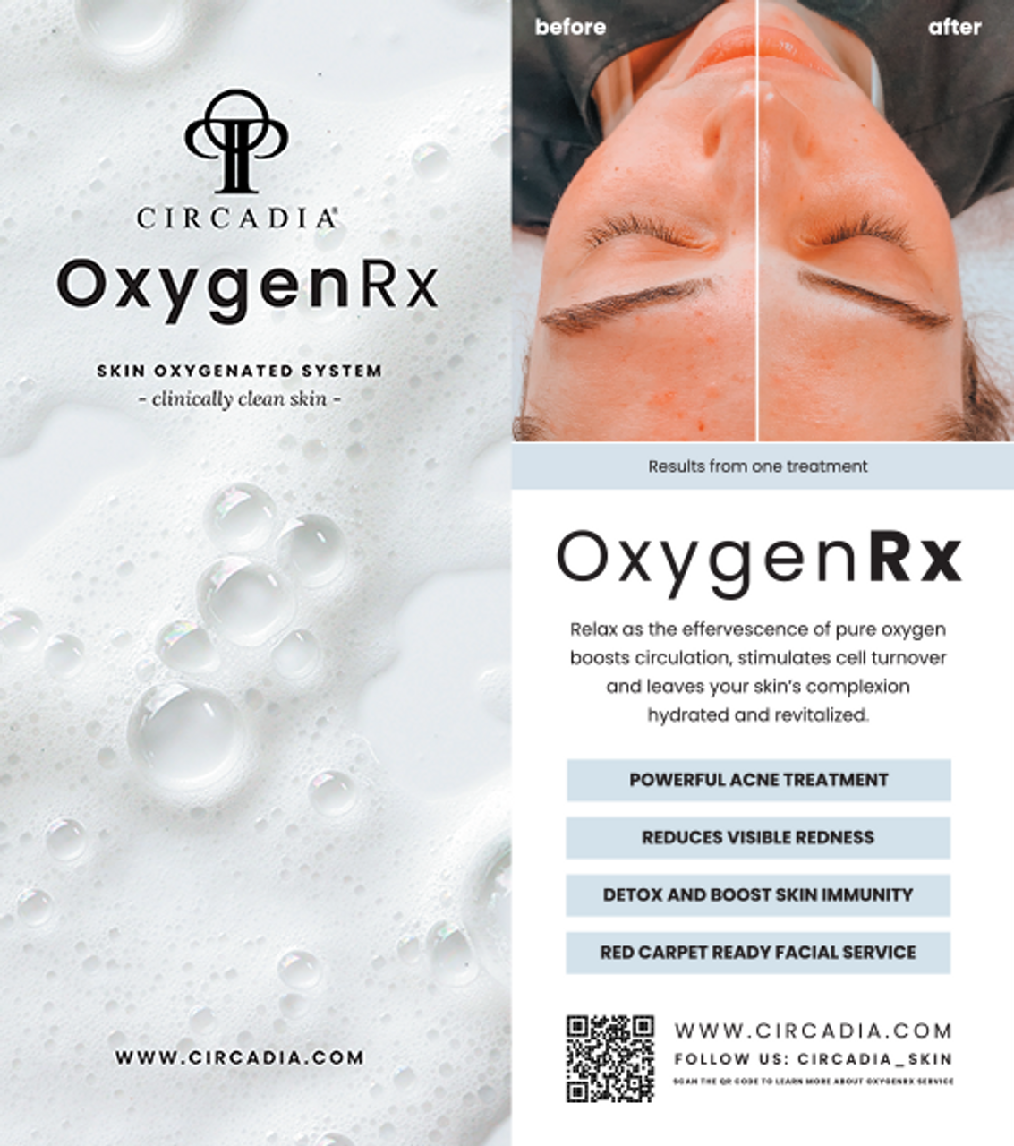 Circadia Oxygen Rx Brochures 50 Pk