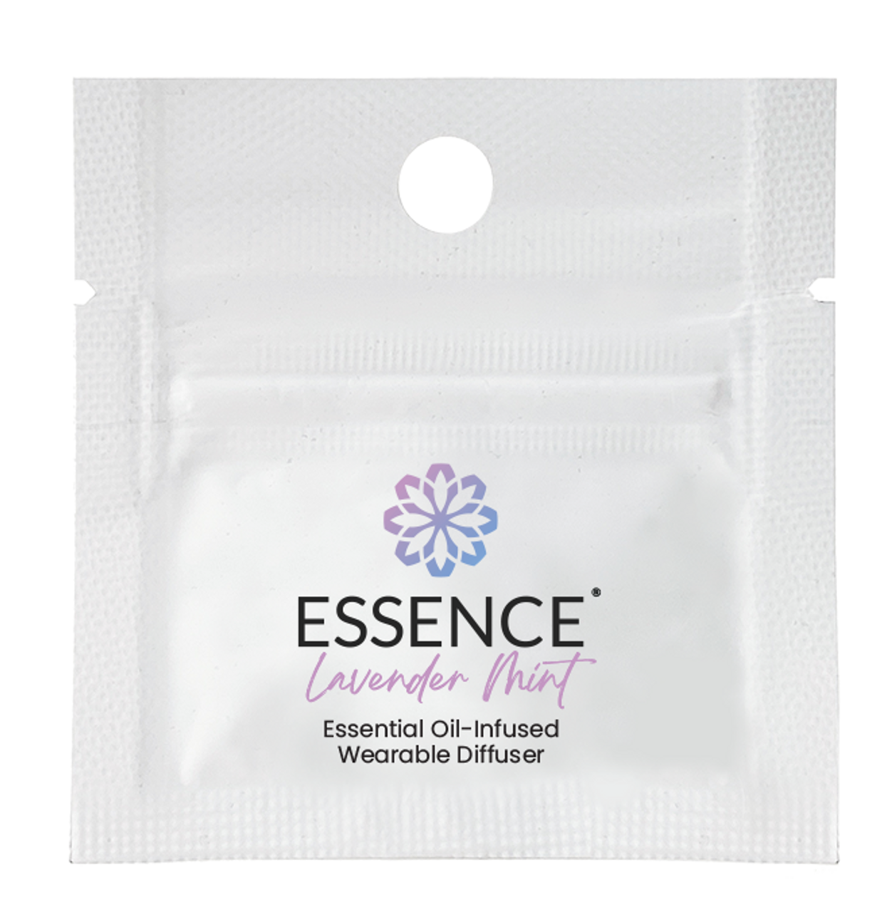 Essence Lavender Mint Essential Oil Infused Wearable Diffuser- Front Packaging