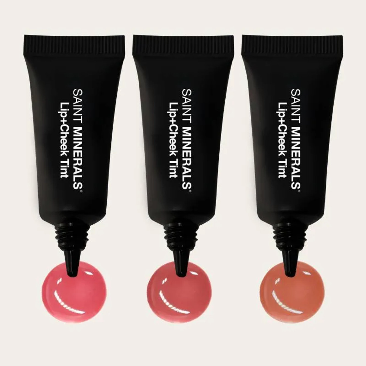 Saint Minerals Lip + Cheek Tint Group Of 3 Colors