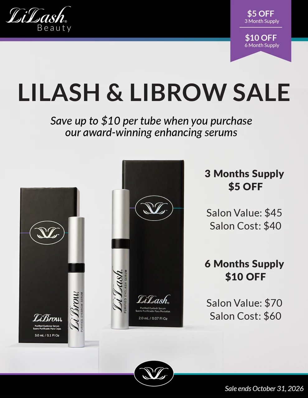 LiLash Purified Eyelash Serum XL  4ml