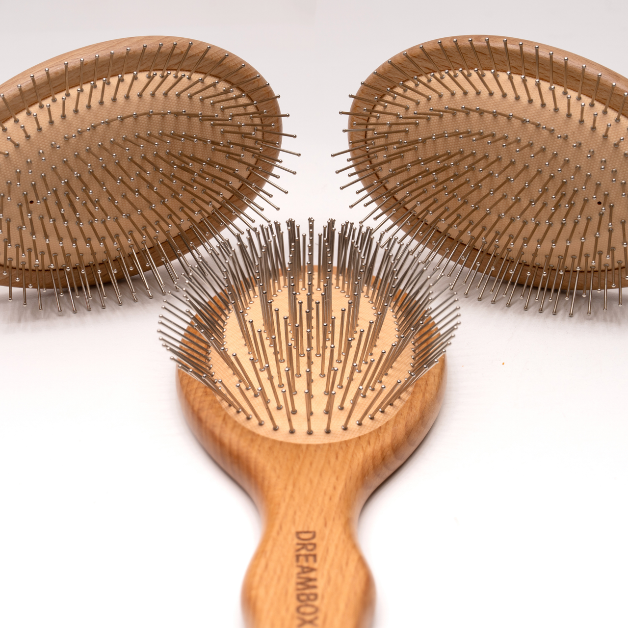 Dreambox Beauty Gua Sha Hair Brush Outside Packaging Bundle of 3