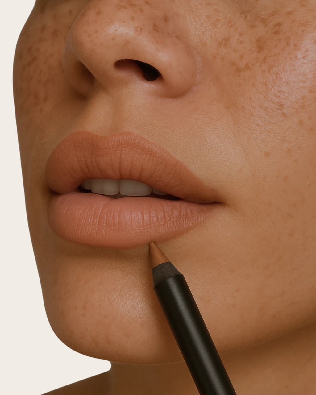 Saint Minerals Lip Liner Bateman On Lips