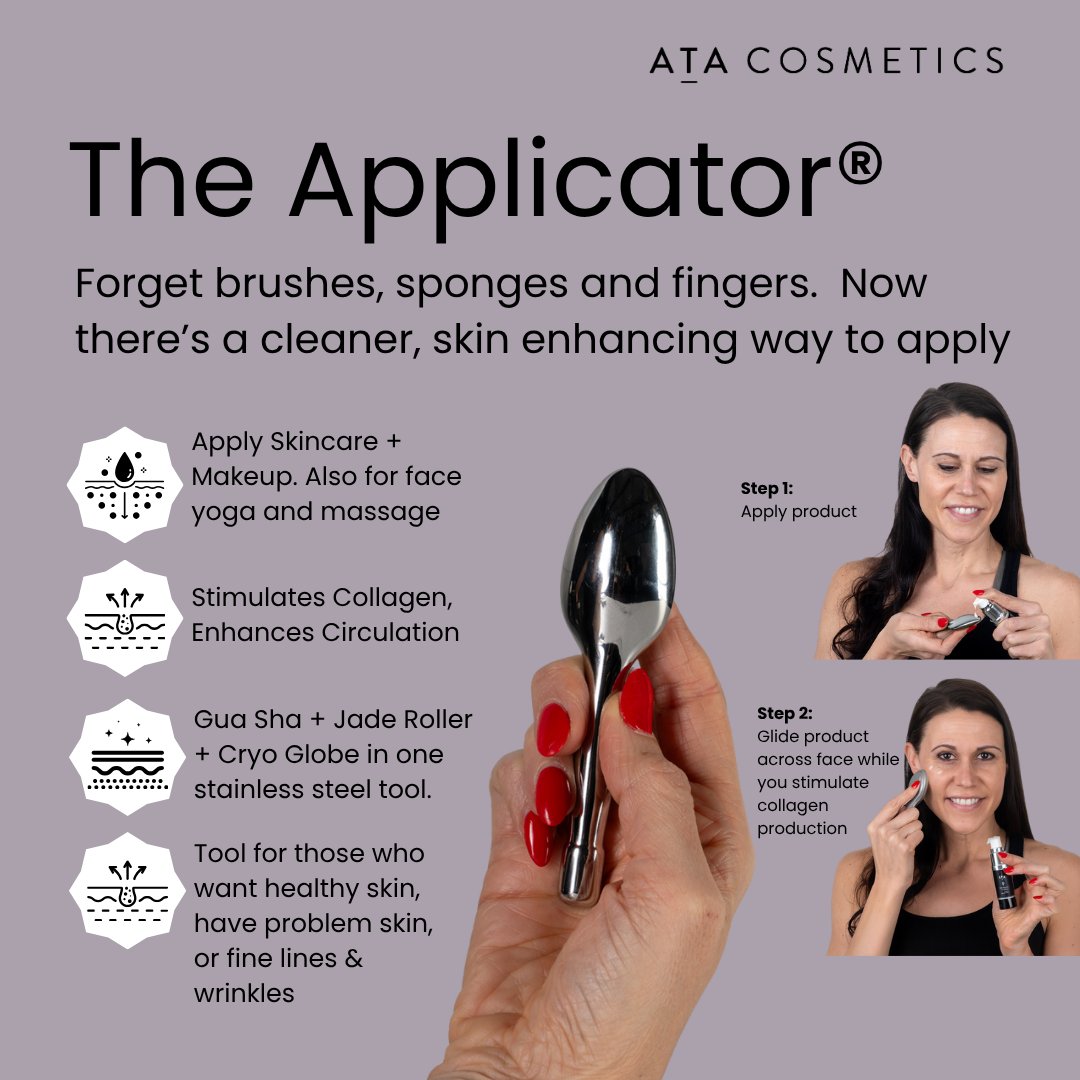 ATA Cosmetics Applicator Directions