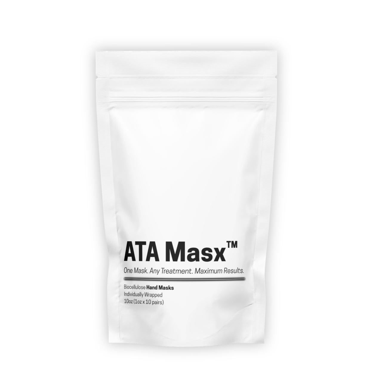 ATA Cosmetics Biocellulose Hand Mask Front Packaging