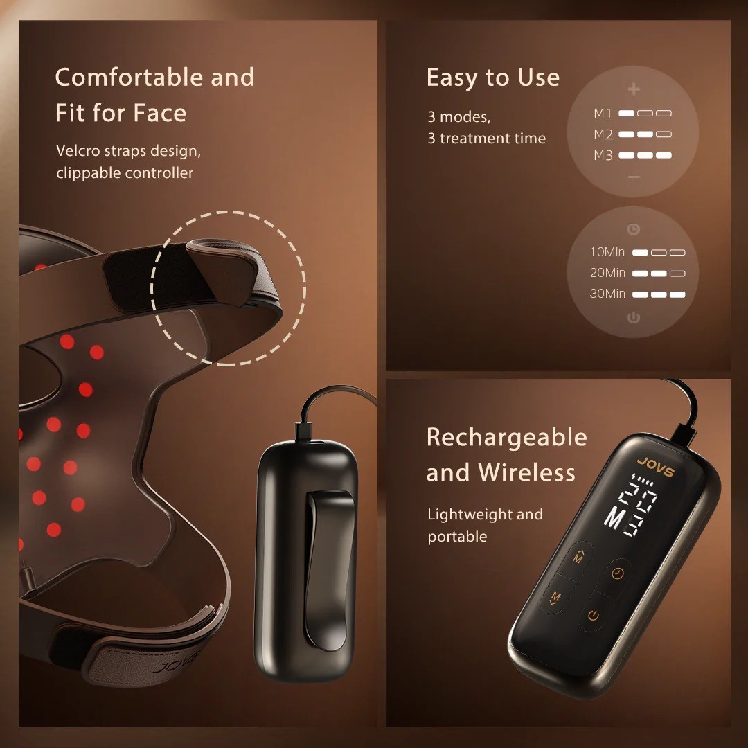 4D Red Laser Light Therapy Mask