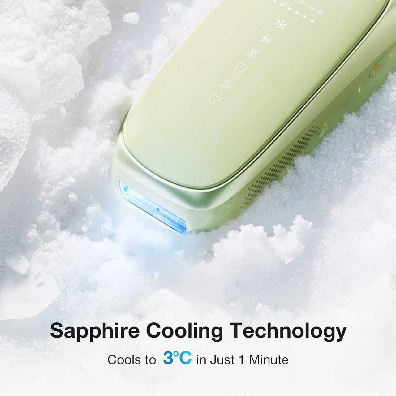 Demonstrating the cooling feature of the IPL