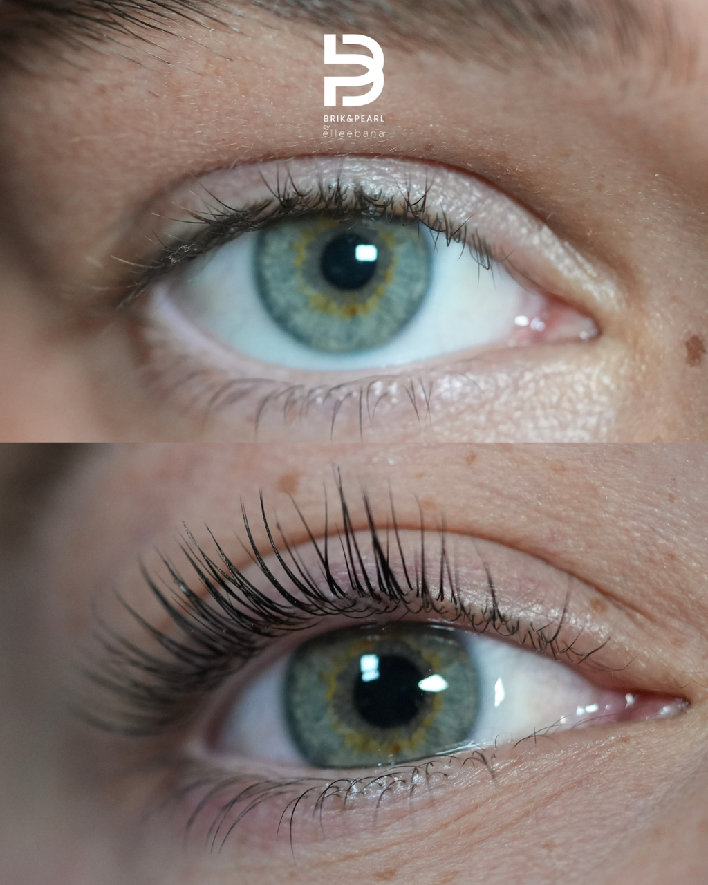 Brik & Pearl Before and After Lashes Image 1