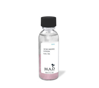 Acne Drying Lotion w Sulfur 10% M.A.D. Skincare Acne Drying Lotion w Sulfur 10% M.A.D. Skincare