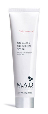 On Guard Skin Screen SPF 30 Physical Sun Protection by M.A.D. Skincare On Guard Skin Screen SPF 30 Physical Sun Protection by M.A.D. Skincare