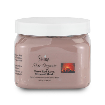 Pure Red Lava Mineral Mask by Shira Professional Size Pure Red Lava Mineral Mask by Shira Professional Size