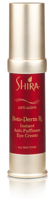 Instant Anti Puffiness Eye Cream by Shira Boto-Derm Rx Instant Anti Puffiness Eye Cream by Shira Boto-Derm Rx