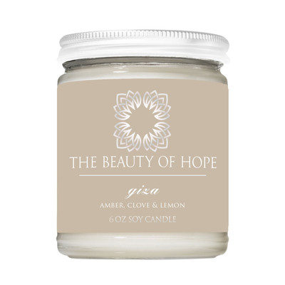 Wonder Collection Giza 6 oz. Soy Candle