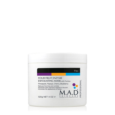 Four Fruit Enzyme Mask with Pumice by M.A.D Skincare Four Fruit Enzyme Mask with Pumice by M.A.D Skincare