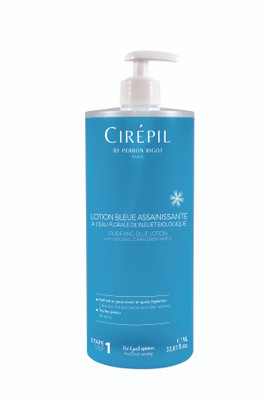 Cirepil Pre & Post Depilatory Blue Lotion Cleanser Cirepil Pre & Post Depilatory Blue Lotion Cleanser
