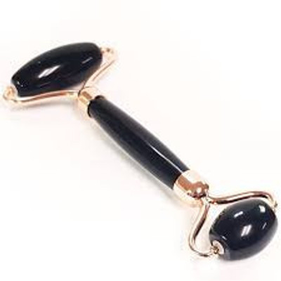 Black Obsidian Facial Roller by ZAQ Black Obsidian Facial Roller by ZAQ