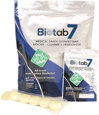 BIOTAB7- N-listed + EPA registered Disinfectant