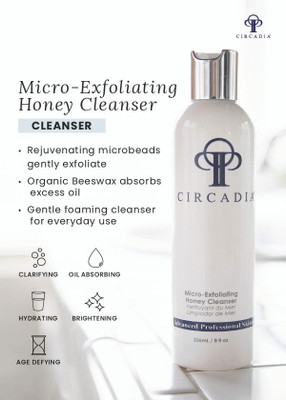 Circadia Micro-Exfoliating Honey Cleanser Shelf Talker Circadia Micro-Exfoliating Honey Cleanser Shelf Talker