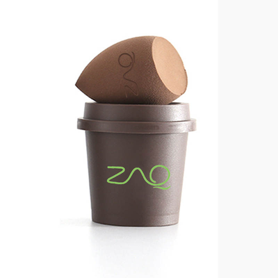 Makeup Sponge Set, Makeup Blender in Coffee Cup- Brown by ZAQ Makeup Sponge Set, Makeup Blender in Coffee Cup- Brown by ZAQ