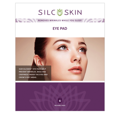 SilcSkin Eye Pads Front Of Packaging SilcSkin Eye Pads Front Of Packaging