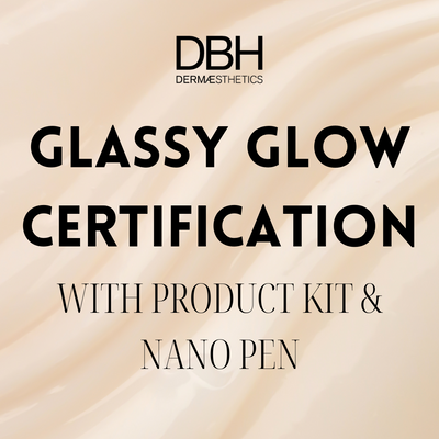 Glassy Glow Certification with Product Kit and Nano Pen Glassy Glow Certification with Product Kit and Nano Pen
