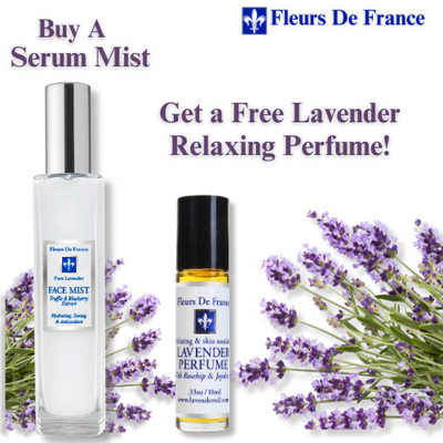 Fleur De France Serum Face Mist Get Lavender Perfume Free