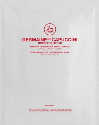 Tightening Effect Redefinition Mask sheet mask by Germain de Capuccini on white background