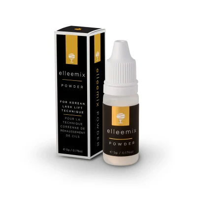 Elleemix powder for Korean lash lift by Elleebana
