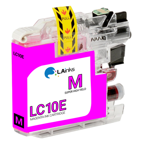 Brother LC-10E (LC10EM) Super High Yield Magenta Ink Cartridge (Compatible)