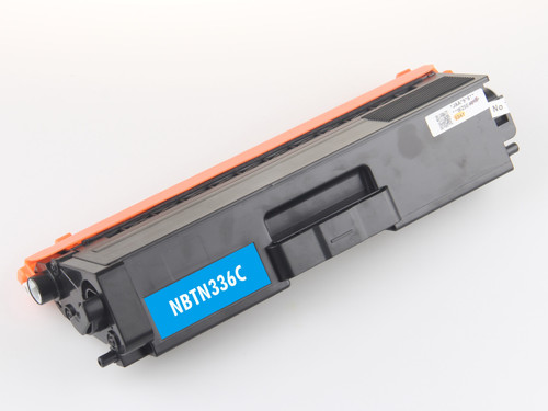 Brother TN-336/TN-331 (TN336C) High Yield Cyan Laser Toner Cartridge (Compatible)