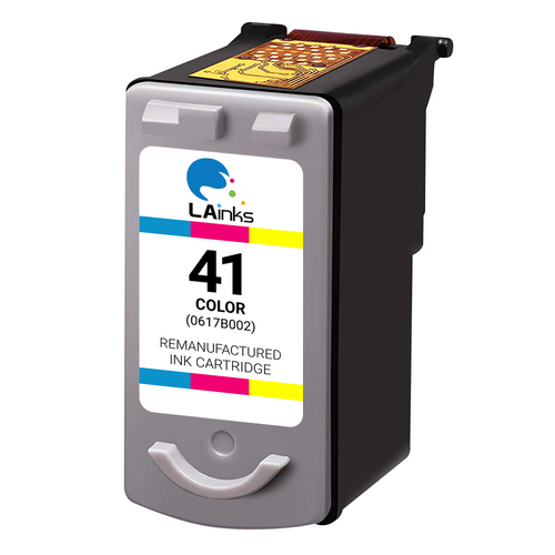 Canon CL-41 (0617B002) Tri-Color Ink Cartridge (Remanufactured)