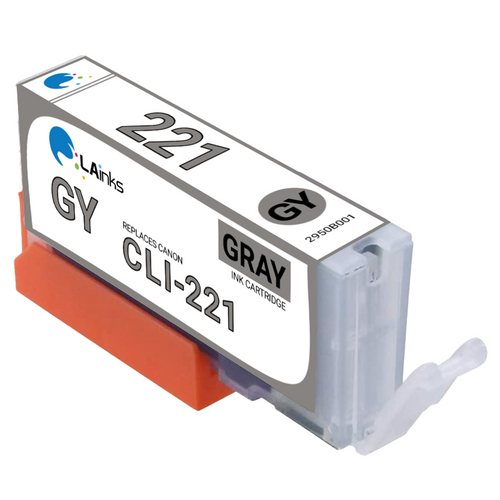 Canon CLI-221 (2950B001) Gray Ink Cartridge (Compatible)