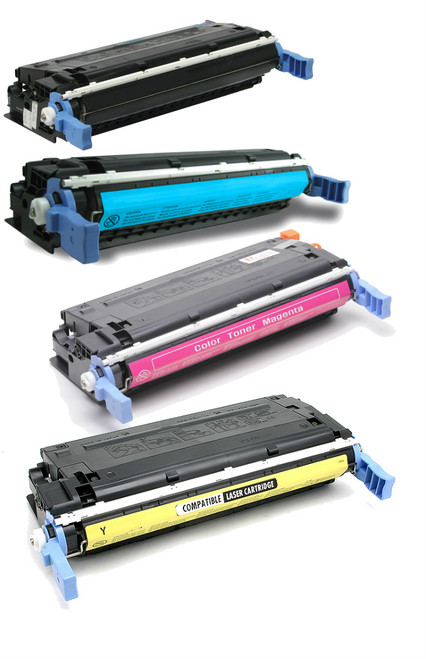 Canon EP-85 Laser Toner Cartridge 4PK - Black, Cyan, Magenta, Yellow (Remanufactured)