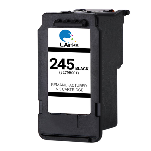 Canon PG-245 (8279B001AA) Black Ink Cartridge (Remanufactured)