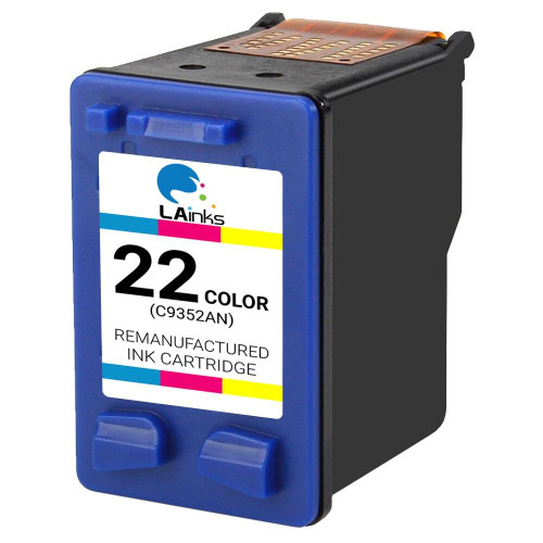 LAinks Replacement for HP 22 C9352AN Color Ink Cartridge HP_22